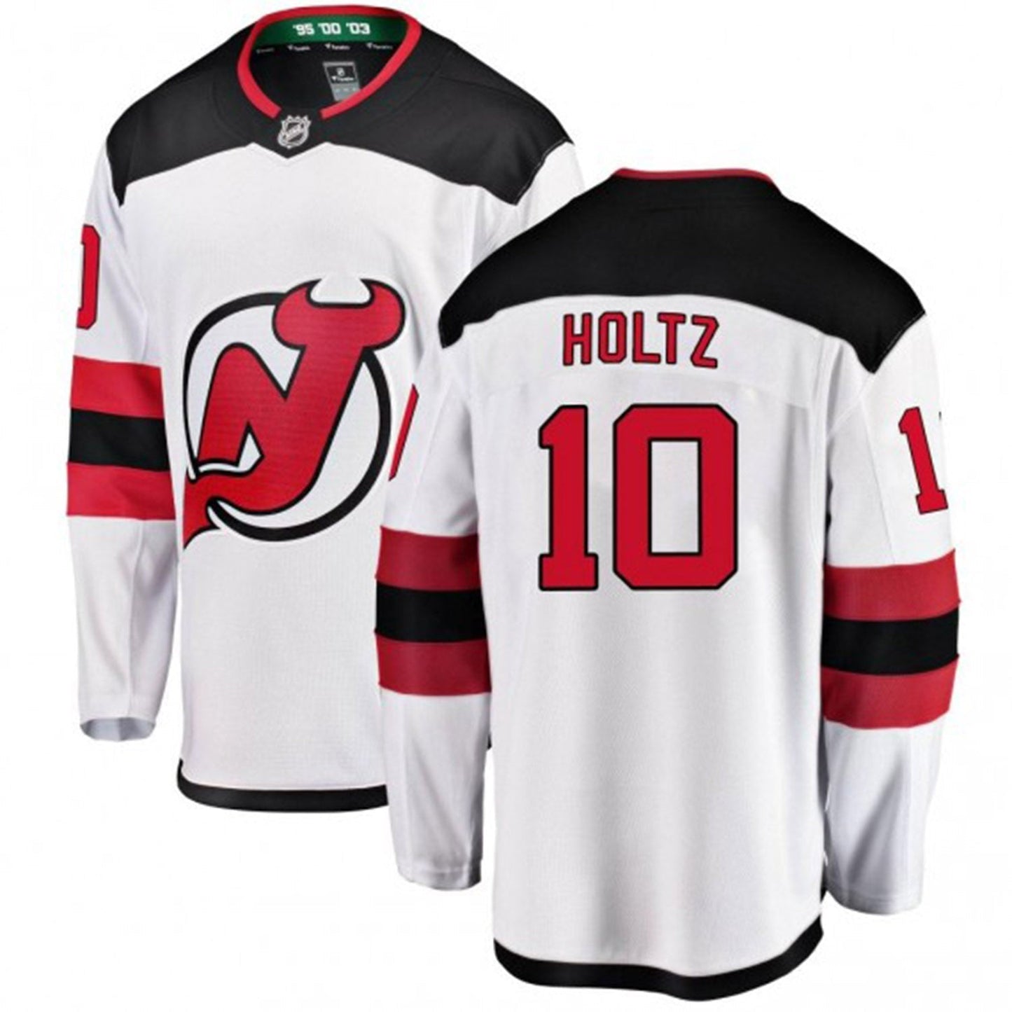 NHL Alexander Holtz New Jersey Devils 10 Jersey