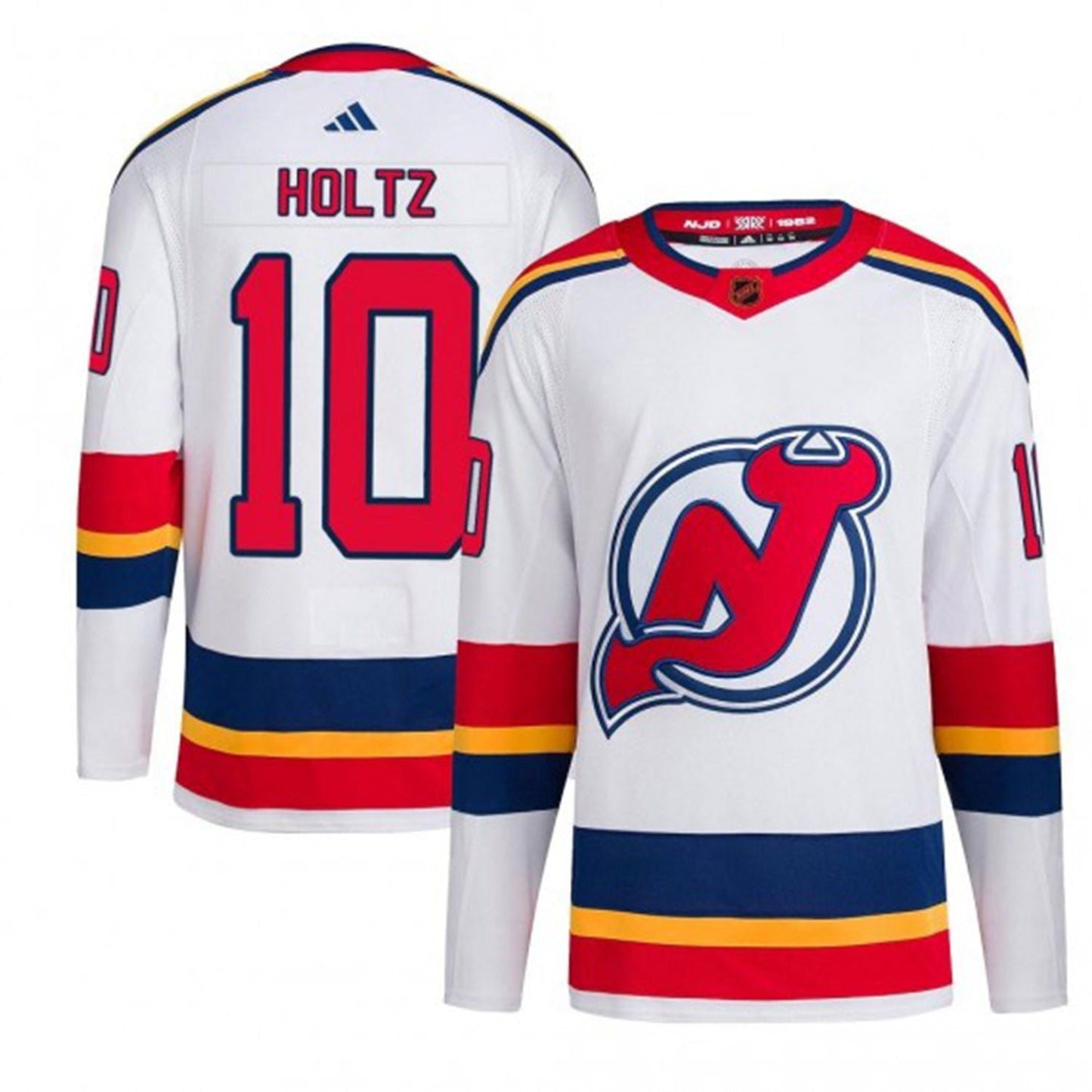 NHL Alexander Holtz New Jersey Devils 10 Jersey