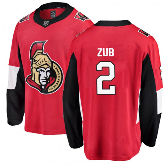 NHL Artem Zub Ottawa Senators 2 Jersey