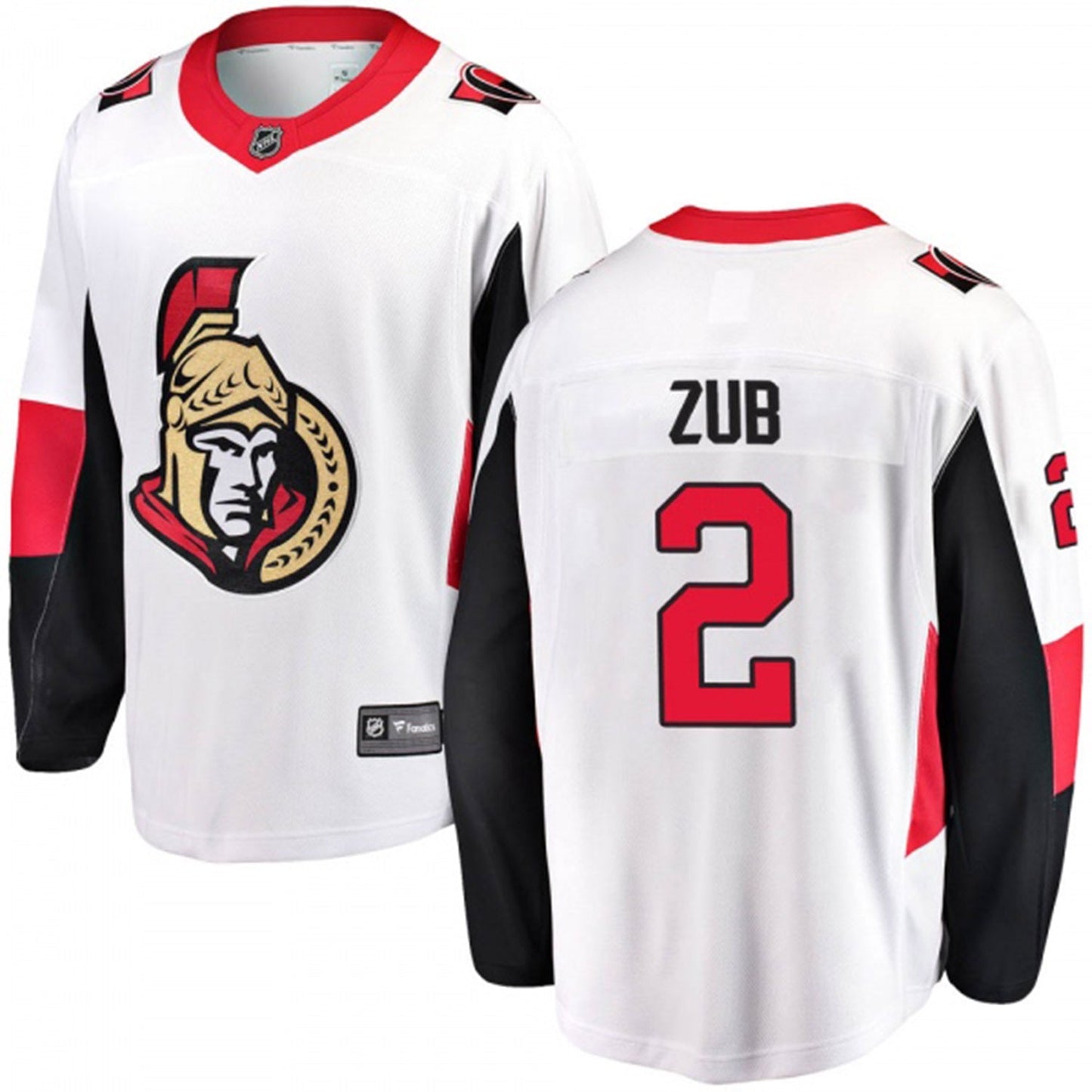 NHL Artem Zub Ottawa Senators 2 Jersey