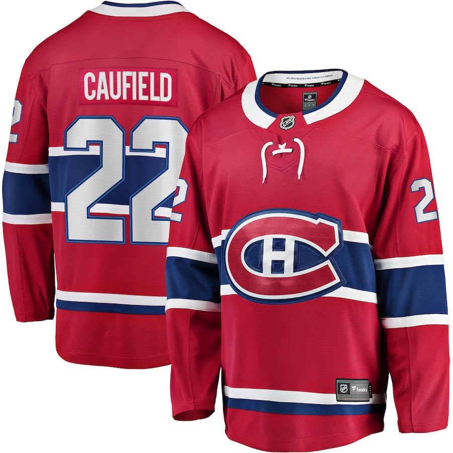 NHL Cole Caufield Montreal Canadians 22 Jersey