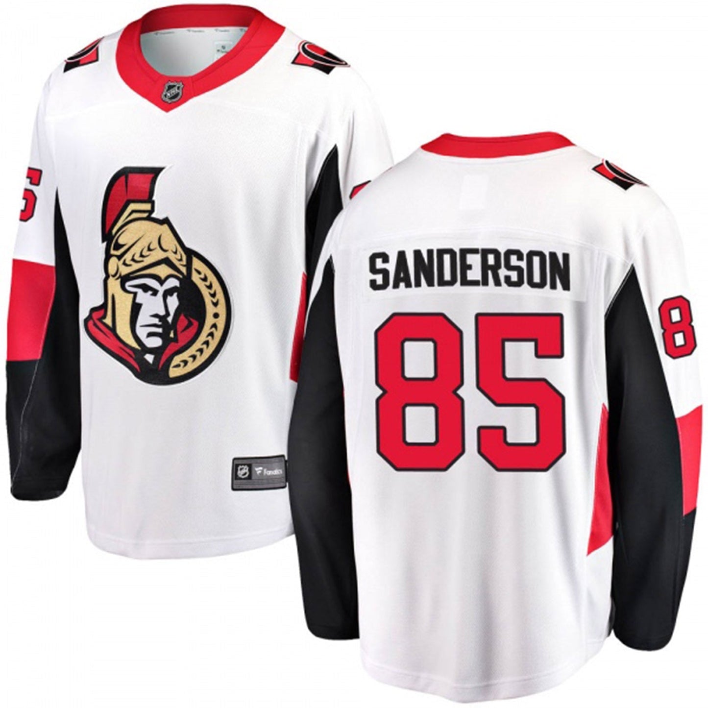 NHL Jake Sanderson Ottawa Senator 85 Jersey