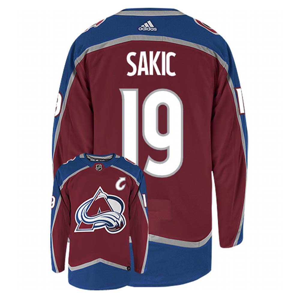 NHL Joe Sakic Colorado Avalanche 19 Jersey