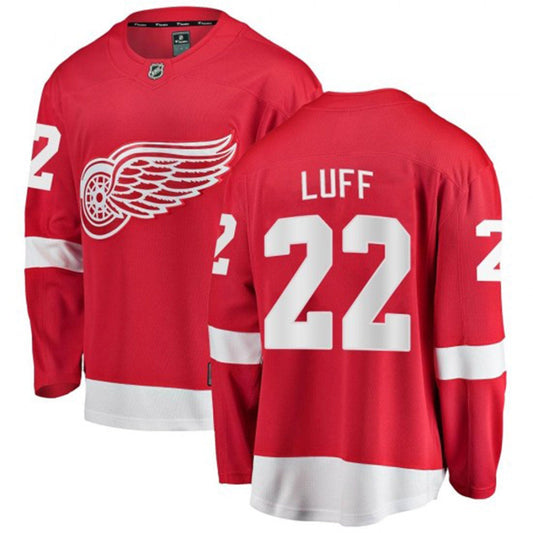 NHL Matt Luff Detroit Red Wings 22 Jersey