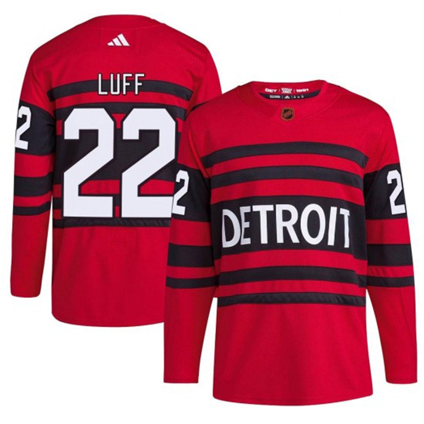NHL Matt Luff Detroit Red Wings 22 Jersey
