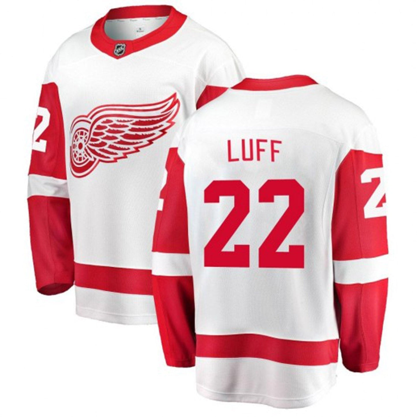 NHL Matt Luff Detroit Red Wings 22 Jersey