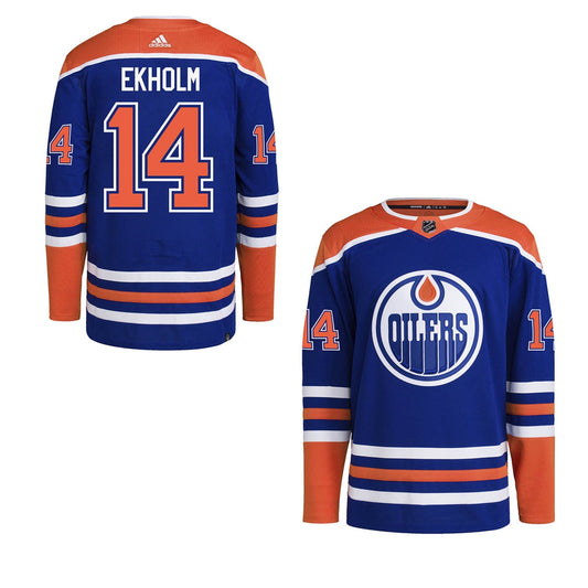 NHL Mattias Ekholm Edmonton Oilers 14 Jersey