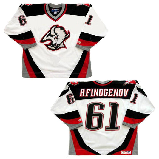 NHL Maxim Afinogenov Buffalo Sabres 61 Jersey