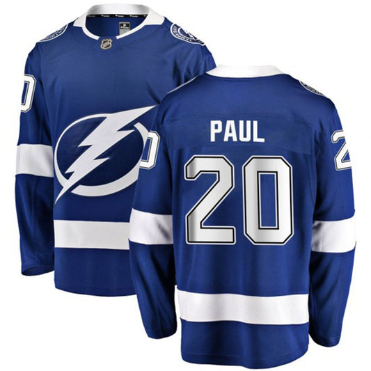 NHL Nicholas Paul Tampa Bay Lightning 20 Jersey