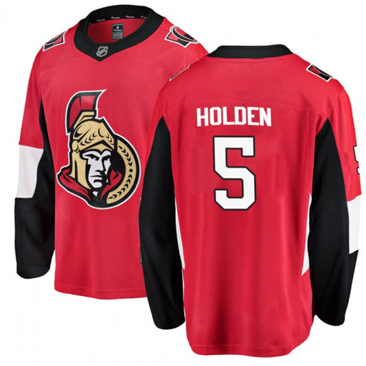 NHL Nick Holden Ottawa Senators 5 Jersey
