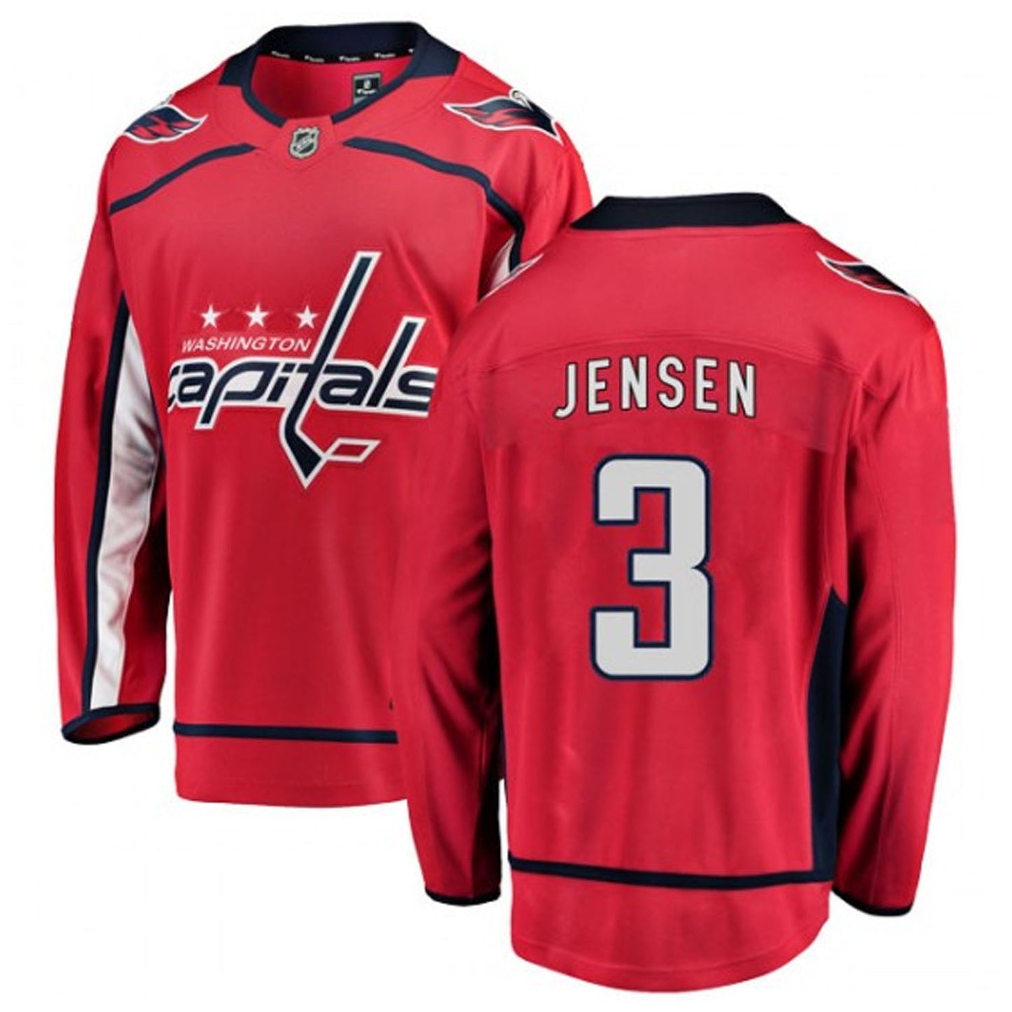 NHL Nick Jensen Washington Capitals 3 Jersey