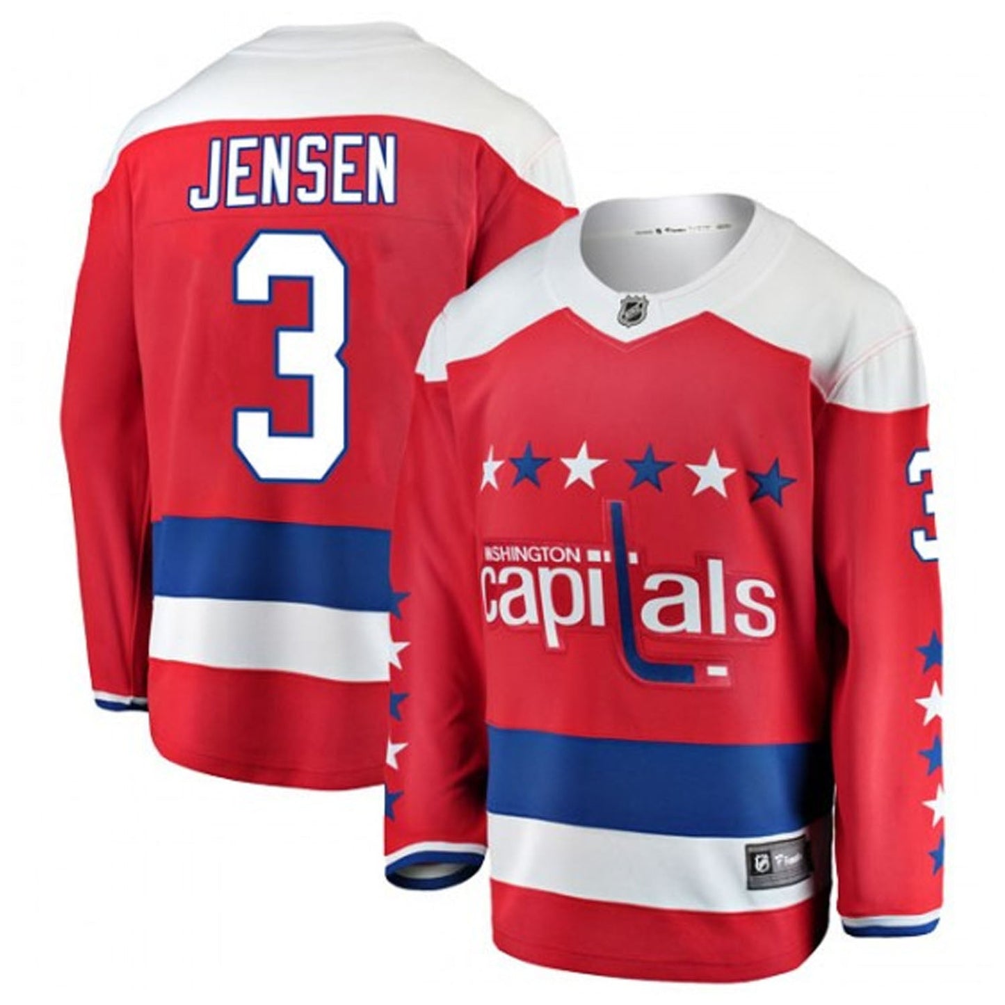 NHL Nick Jensen Washington Capitals 3 Jersey