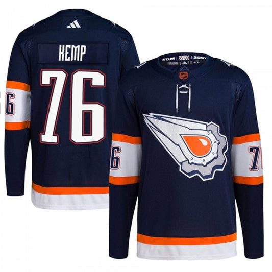 NHL Philip Kemp Edmonton Oilers 76 Jersey