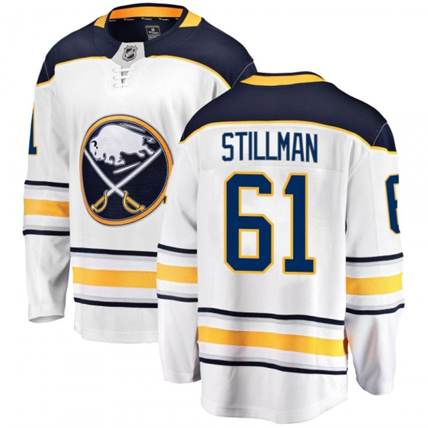 NHL Riley Stillman Buffalo Sabres 61 Jersey