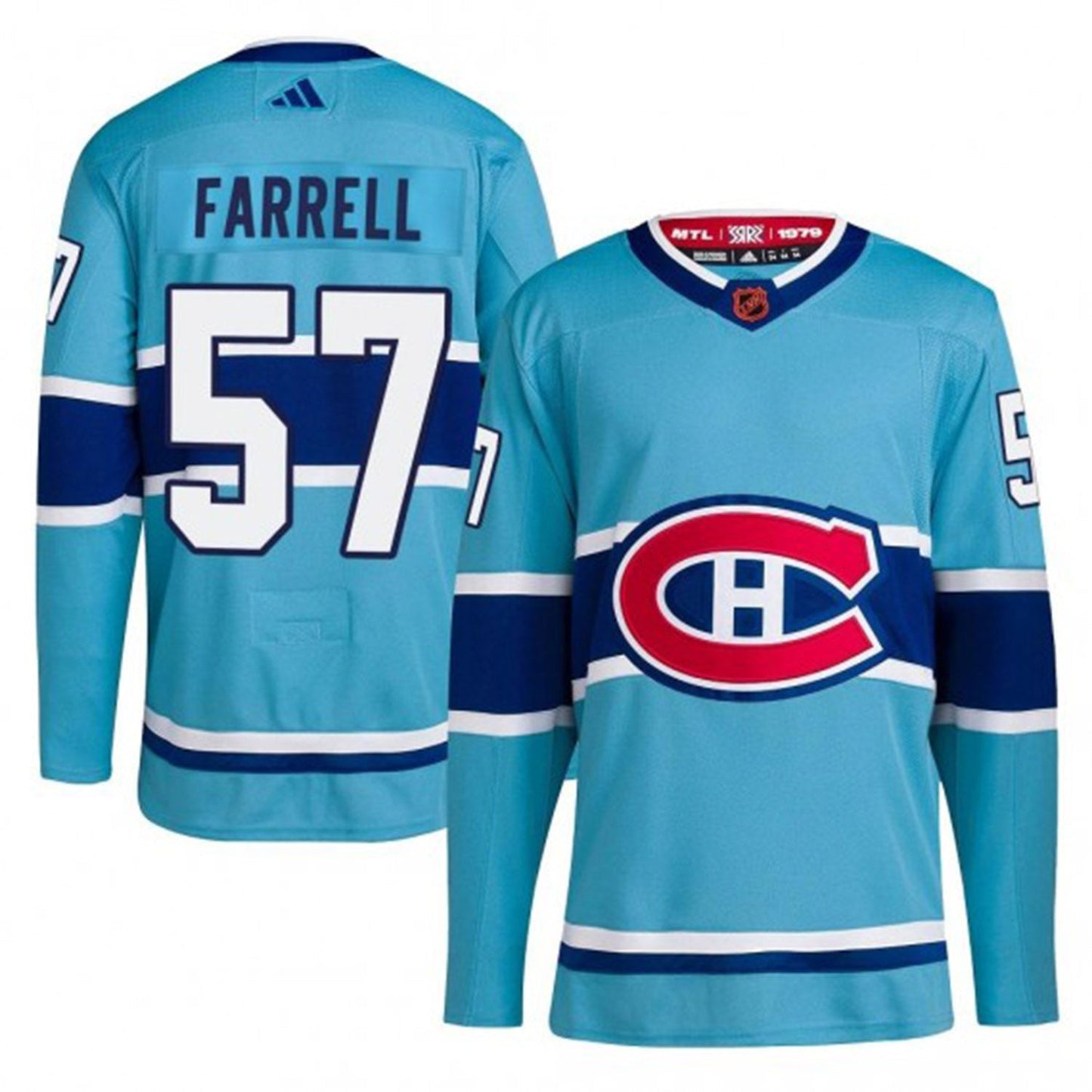 NHL Sean Farrell Montreal Canadiens 57 Jersey