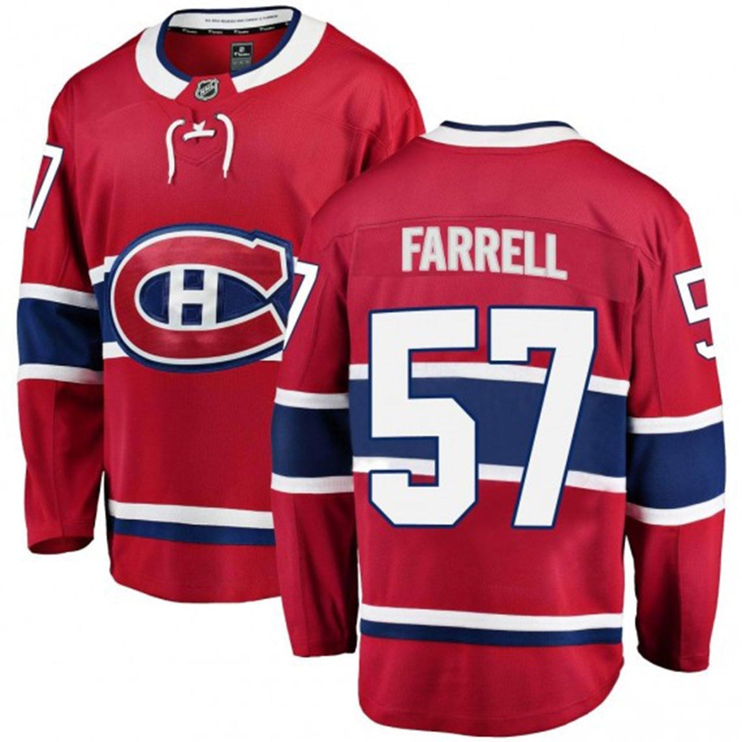 NHL Sean Farrell Montreal Canadiens 57 Jersey