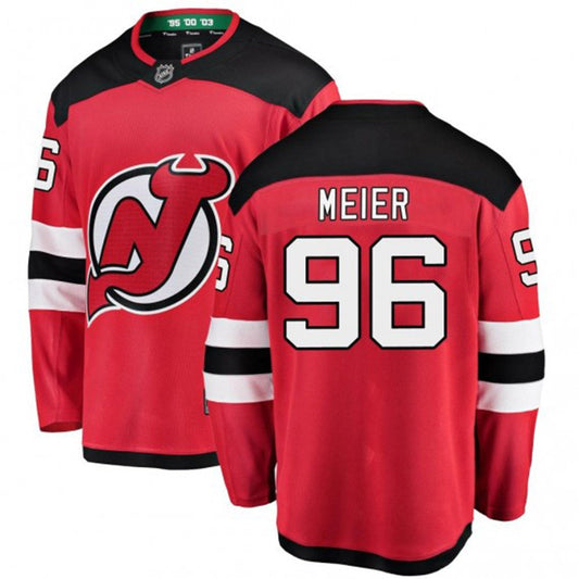 NHL Timo Meier New Jersey Devils 96 Jersey