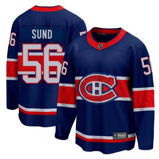 NHL Tony Sund Montreal Canadiens 56 Jersey