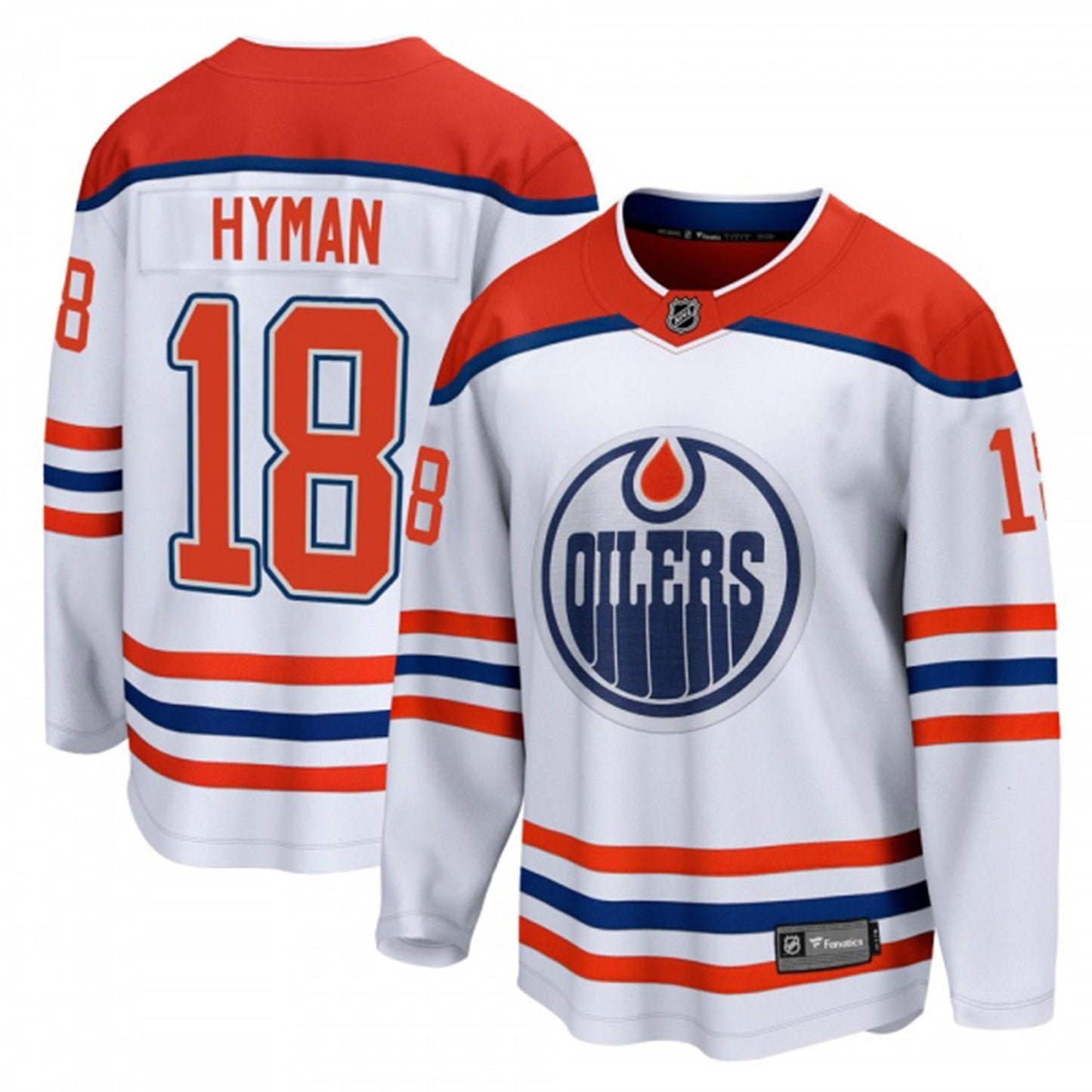 NHL Zach Hyman Edmonton Oilers 18 Jersey