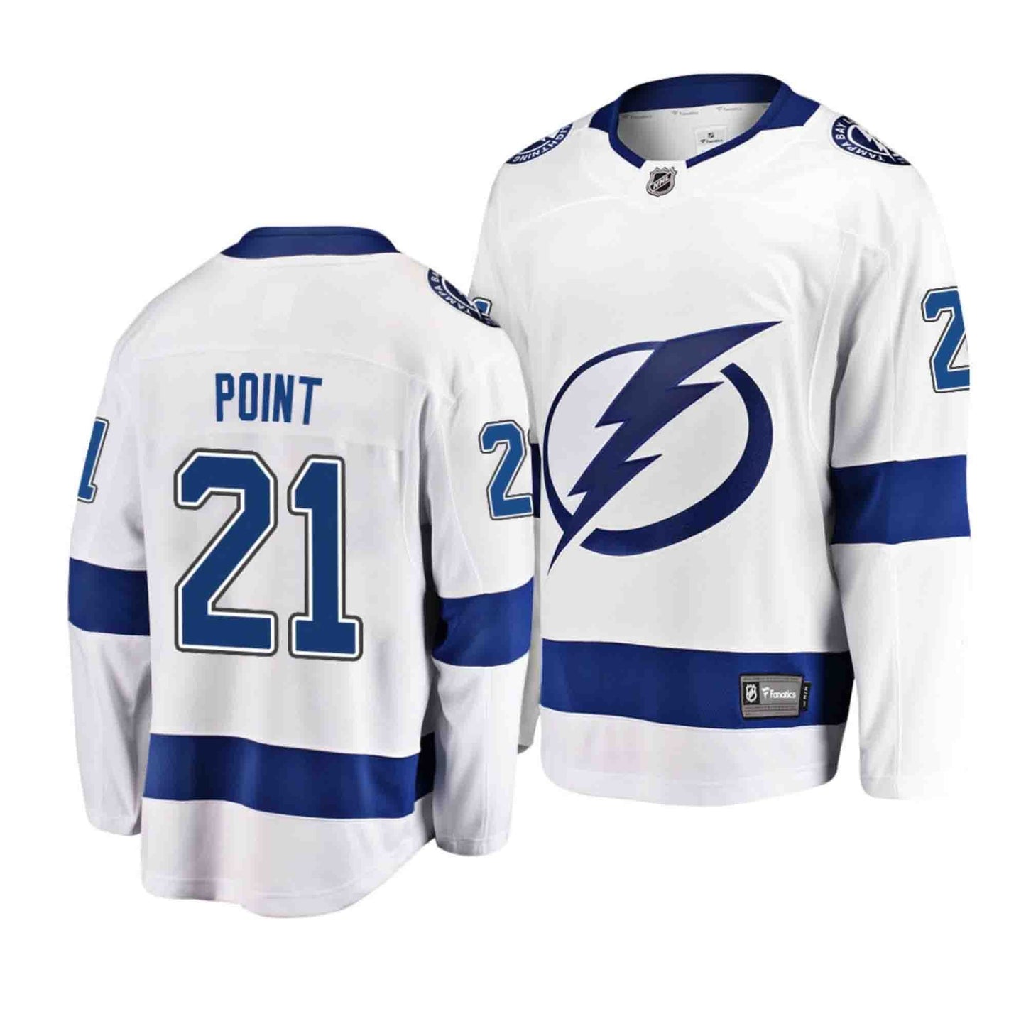 NHL Brayden Point Tampa Bay Lightning 21 Jersey