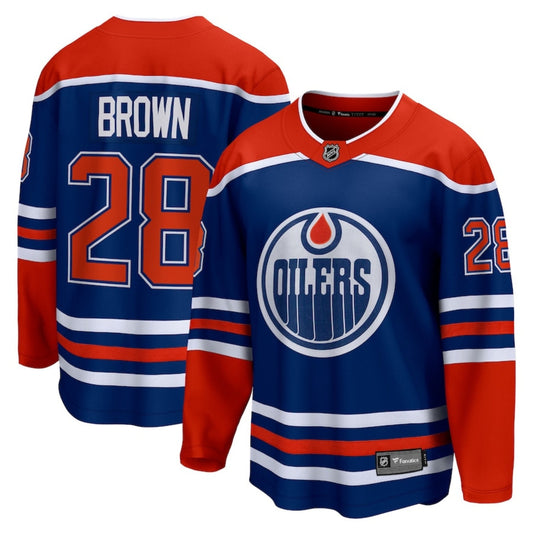 NHL Connor Brown Edmonton Oilers 28 Jersey