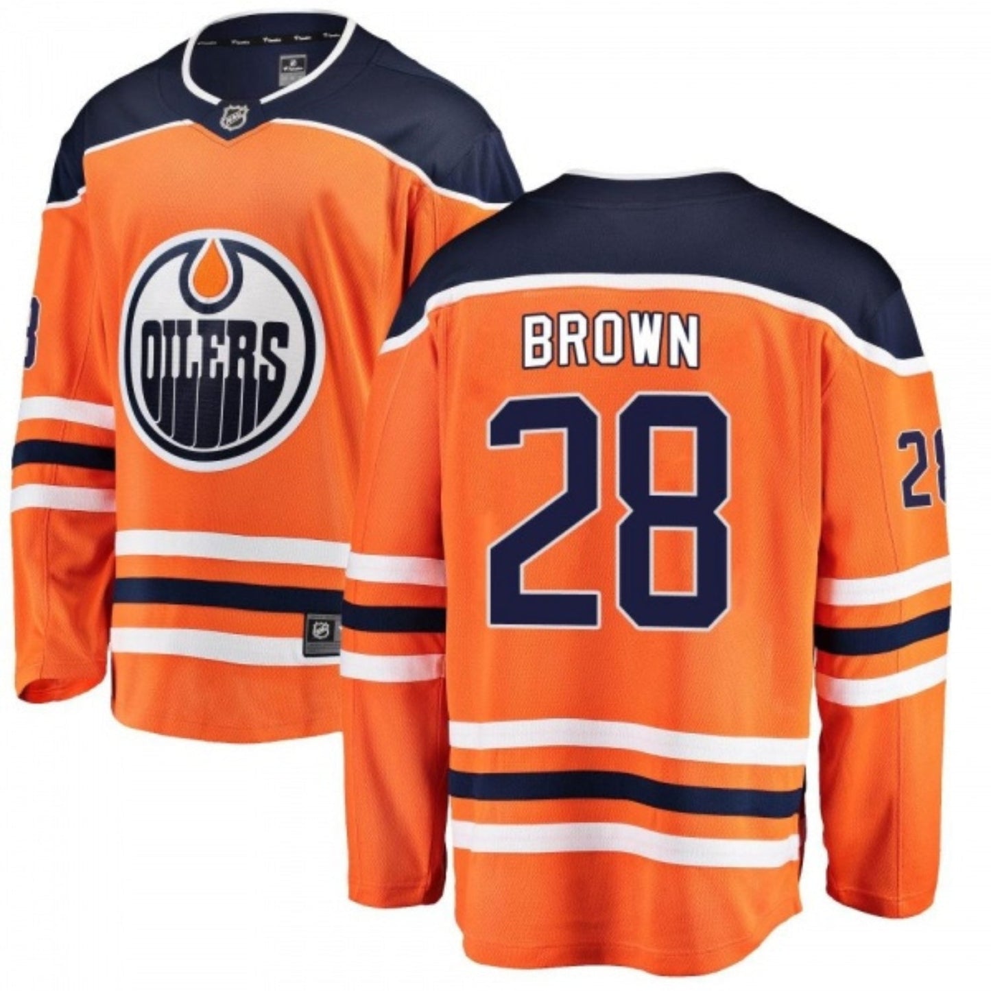 NHL Connor Brown Edmonton Oilers 28 Jersey