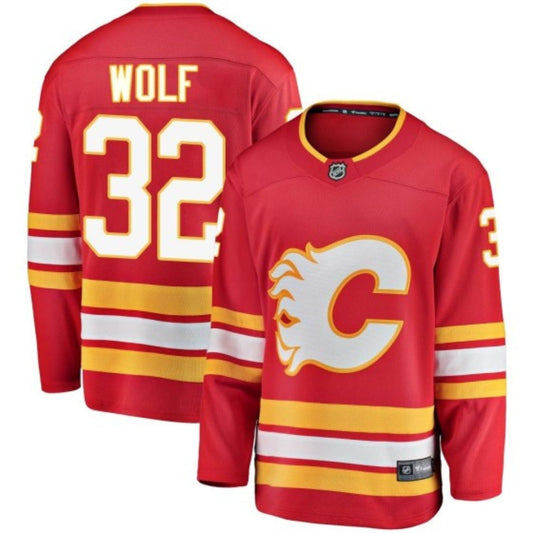 NHL Dustin Wolf Calgary Flames 32 Jersey