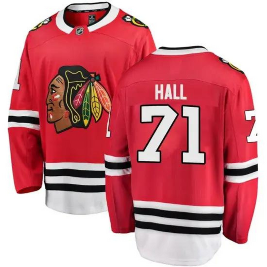NHL Taylor Hall Chicago Blackhawks 71 Jersey