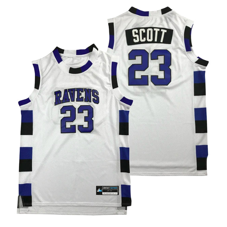 One Tree Hill Nathan Scott Ravens Basketball Jersey