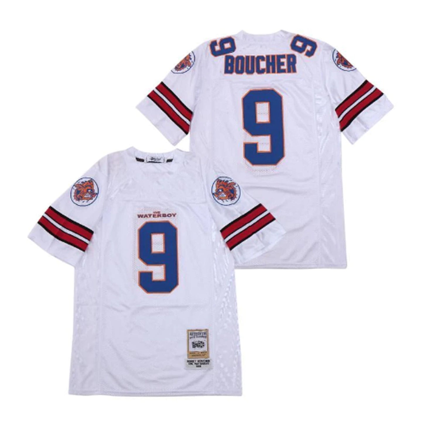 The Waterboy Adam Sandler 'Bobby Boucher' Mud Dogs Football 9 Jersey